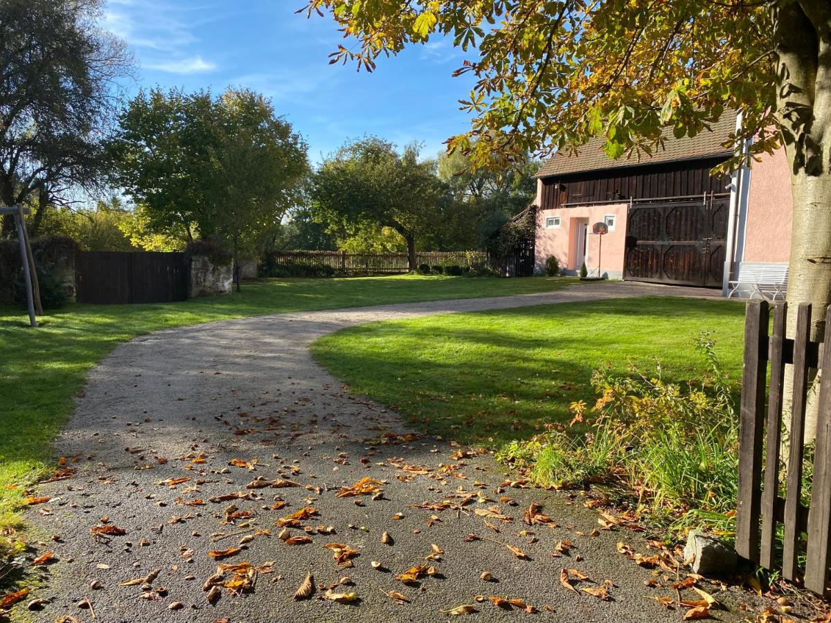 Landhaus Am Schloss Schnabelwaid Exterior foto