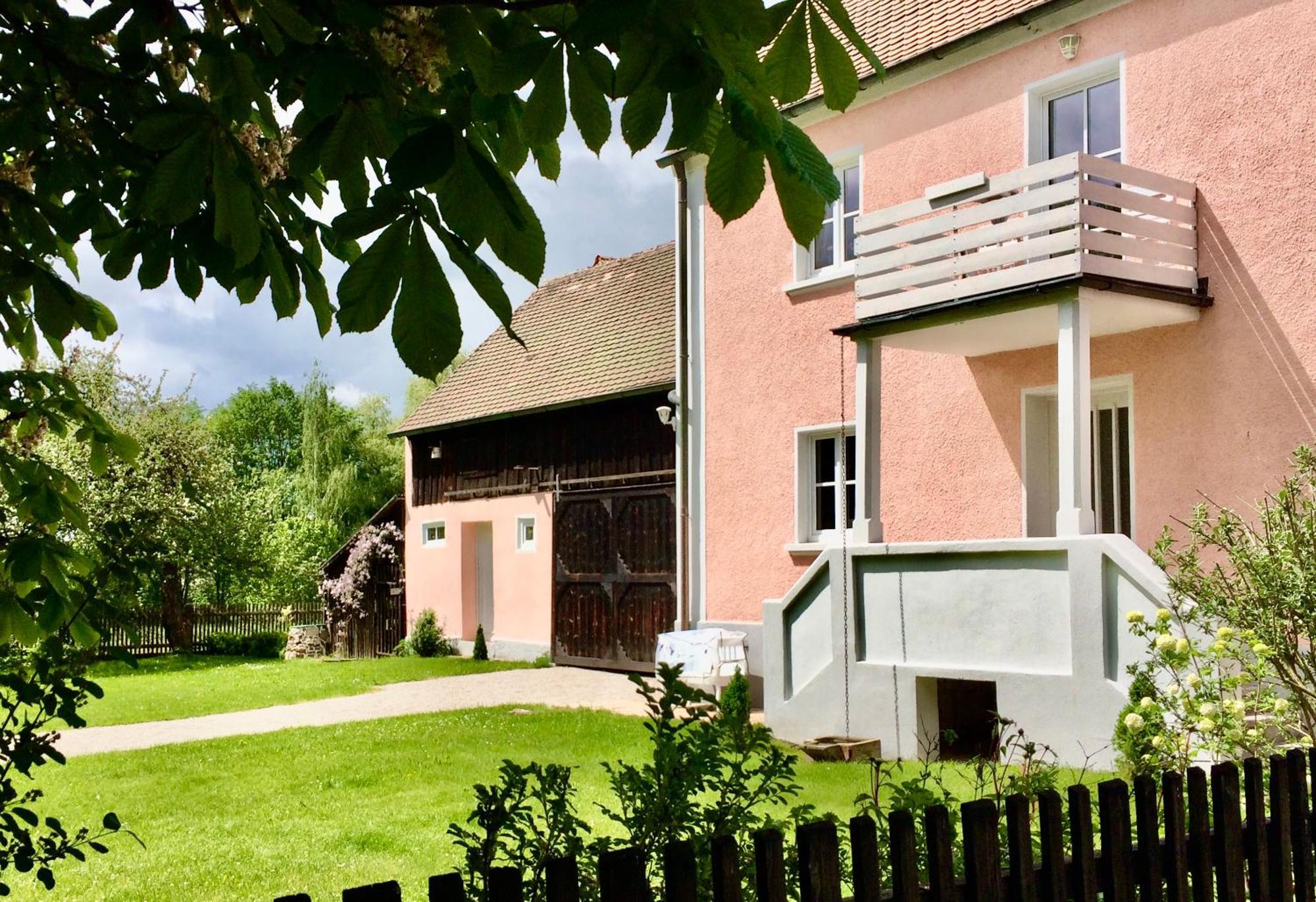 Landhaus Am Schloss Schnabelwaid Exterior foto